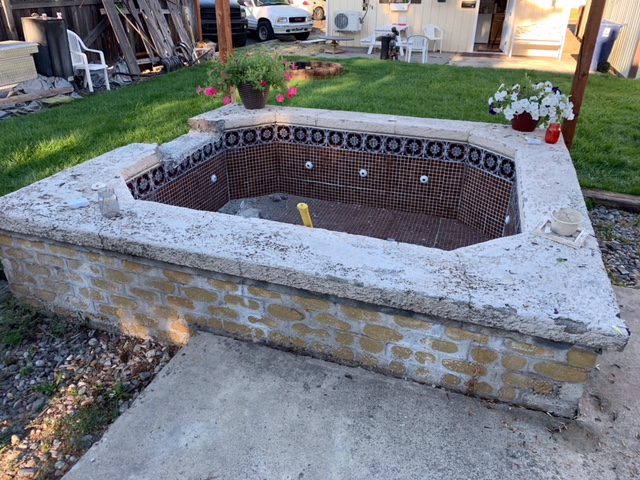 Concrete Walled Hot Tub Removal